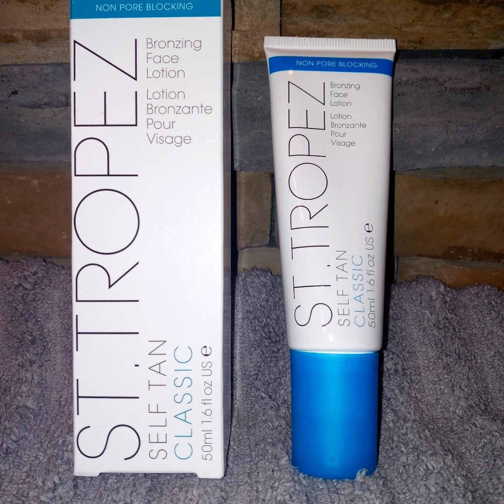 St. Tropez bronzing face lotion